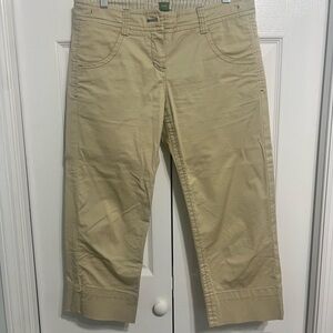 Tan Cropped Pants